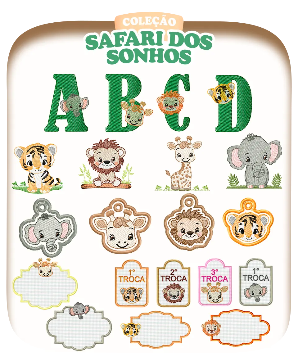 Coleção Safari dos Sonhos