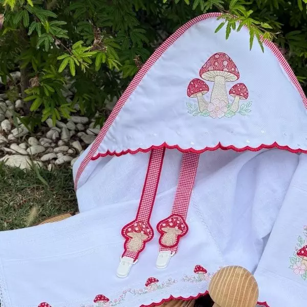 Bordado Cogumelo 21