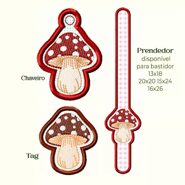 Chaveirinhos e Prendedores