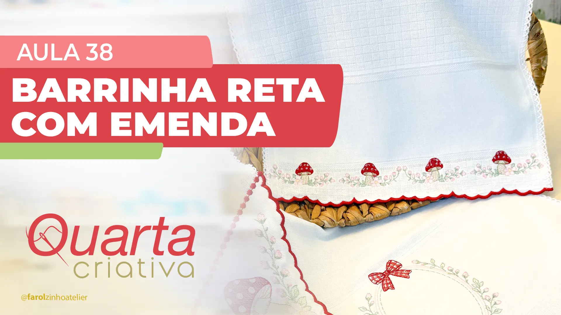 Barrinha com Emenda Reta